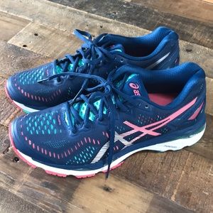 ASICS gel kayano. Worn once on treadmill! Like new